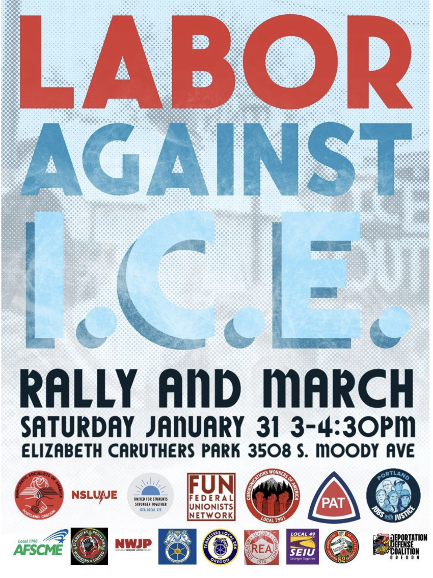 Labor against I.C.E Rally and March