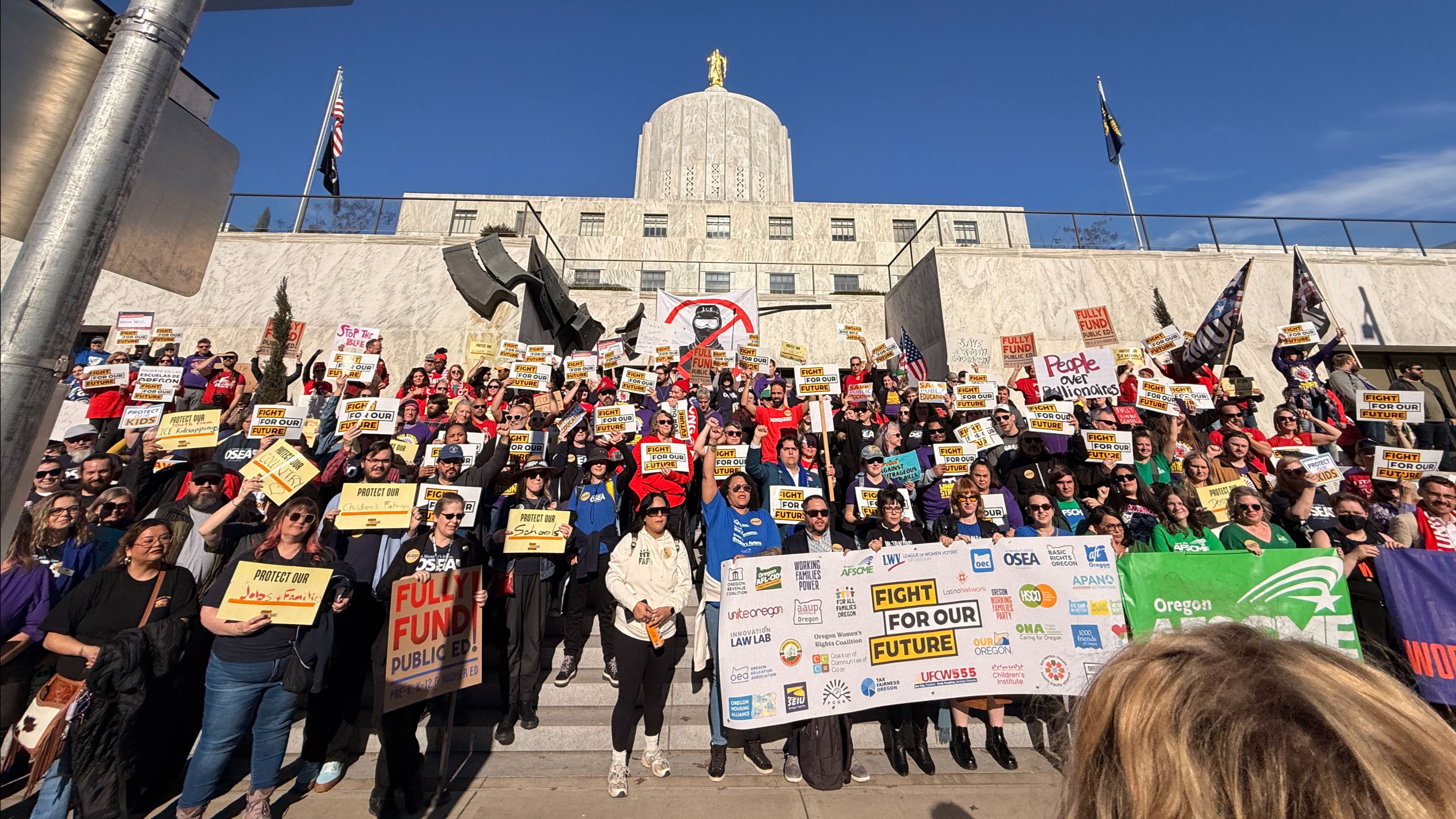 Update on budget forecast and next steps in fighting for funding