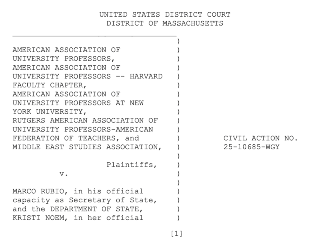 Text from civil action