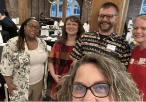 Group of people posing